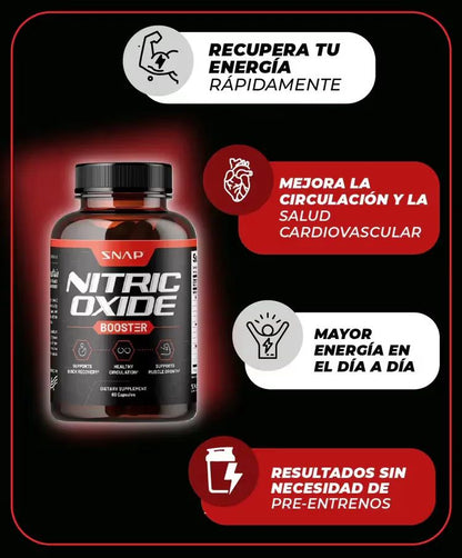 NITRIC OXIDE™  Suplemento de Oxido Nítrico- OFERTA 2X1 😱